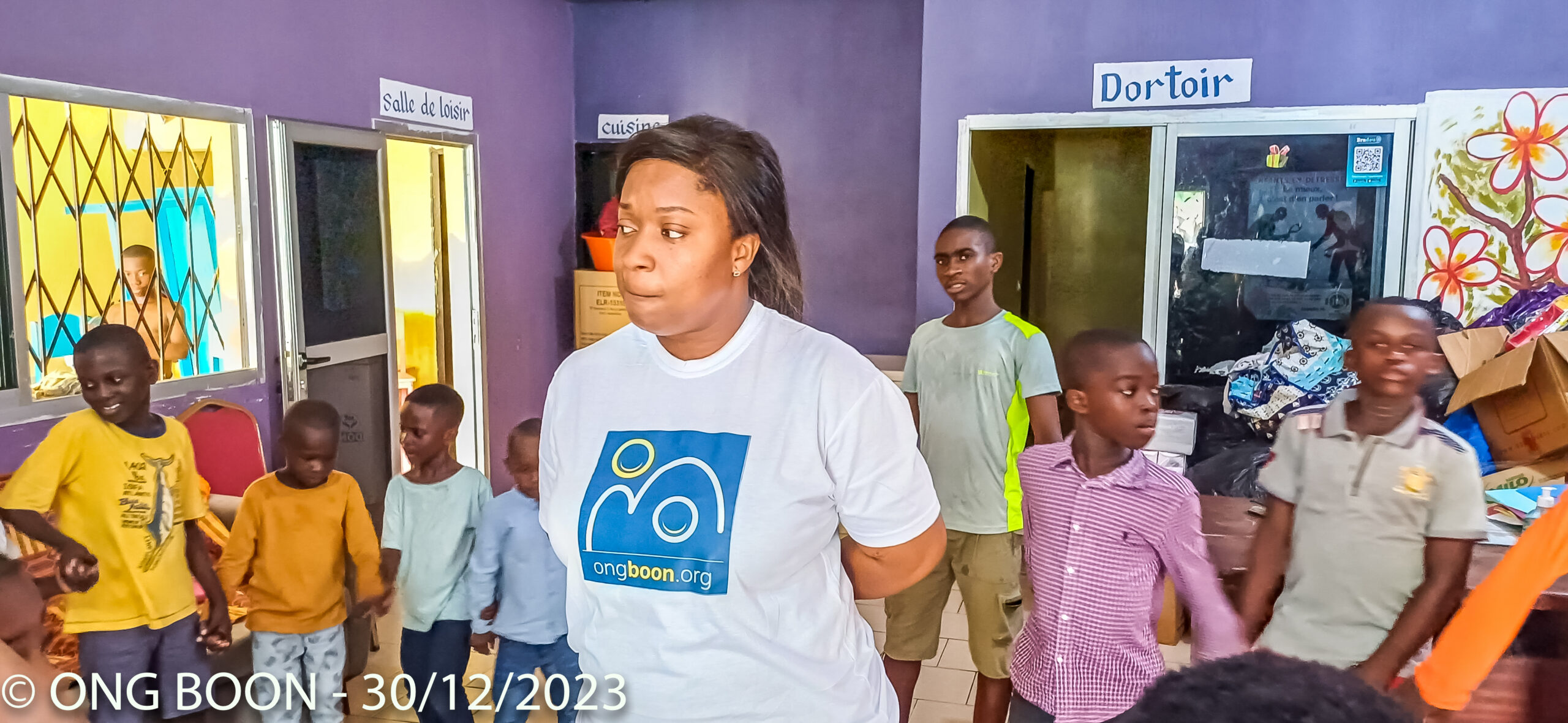 Ronde de gratitude des enfants